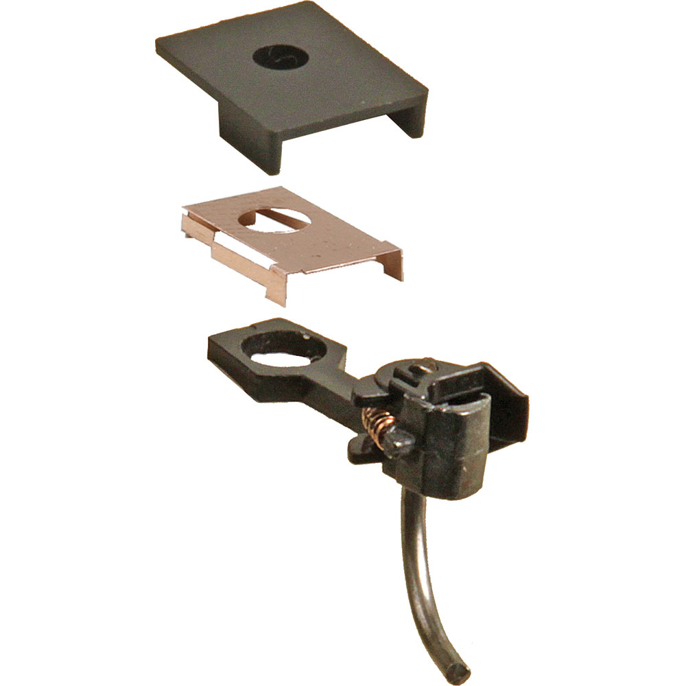 Medium Underset Shank Plastic Couplers with Draft Gear Boxes