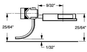 Medium Underset Shank Plastic Couplers with Draft Gear Boxes
