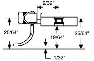 Medium Underset Shank Plastic Couplers with Draft Gear Boxes