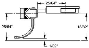 Long Overset Shank Plastic Couplers with Draft Gear Boxes