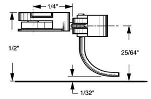 Short Centerset Shank Plastic Couplers w/ #233 Draft Gear Boxes