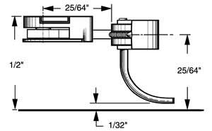 Long Centerset Shank Plastic Couplers with #233 Draft Gear Boxes