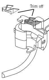Medium Centerset Shank “SF” Shelf Metal Whisker® Couplers