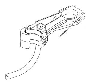 Medium Centerset Shank “SE” Shelf Metal Whisker® Couplers