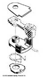 30-Series Draft Gear Boxes with Lids & Spring Lids (ten pair)