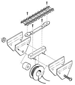 Under-The-Ties Delayed-Action Magne-Electric Uncoupler