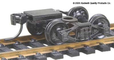 Bettendorf T-Section Trucks with Ready-To-Mount Couplers