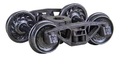 A.S.F.® A-3 Ride-Control® Self-Centering Trucks with 33" ribbed