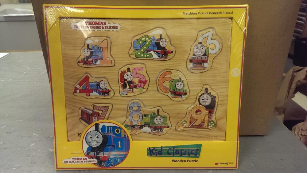Thomas The Tank Engine & Friends Wooden Counting Puzzle