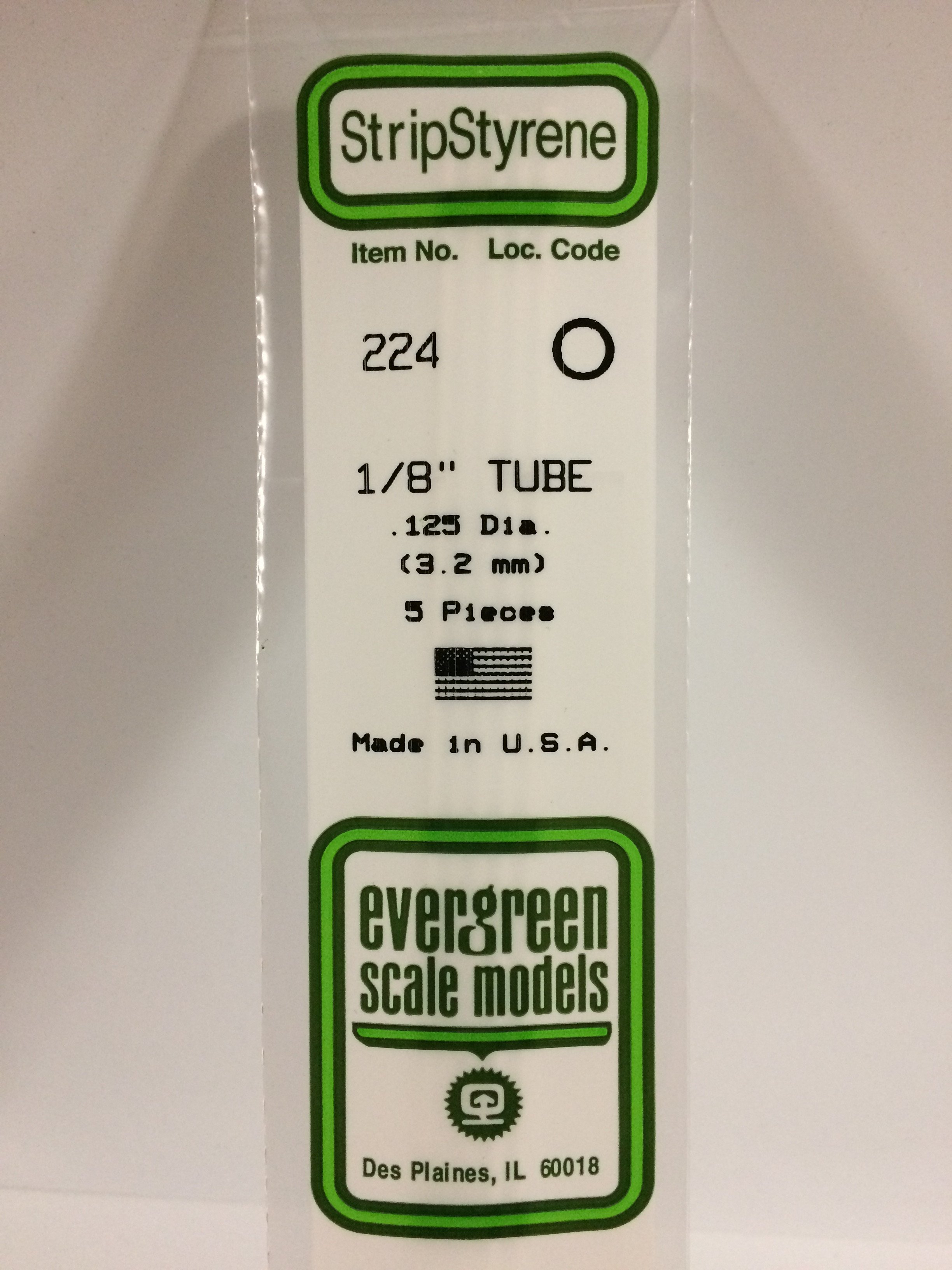Round Tubing 1/8" 5-Tubes