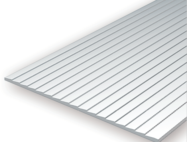 Clapboard Siding .080" Spacing .040" Thick 1-Piece