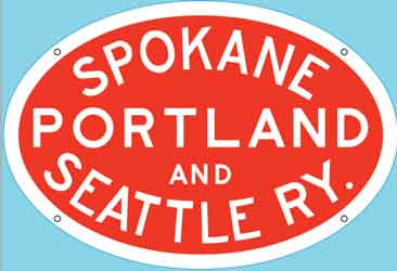 Spokane Portland & Seattle Metal Sign