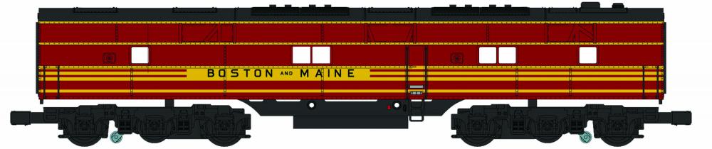 Boston & Maine E-7B dummy