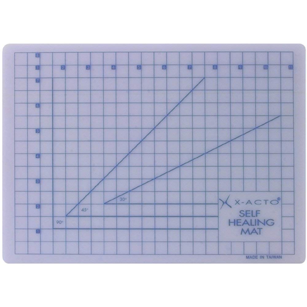 8-1/2" x 12" Self-Healing Cutting Mat White