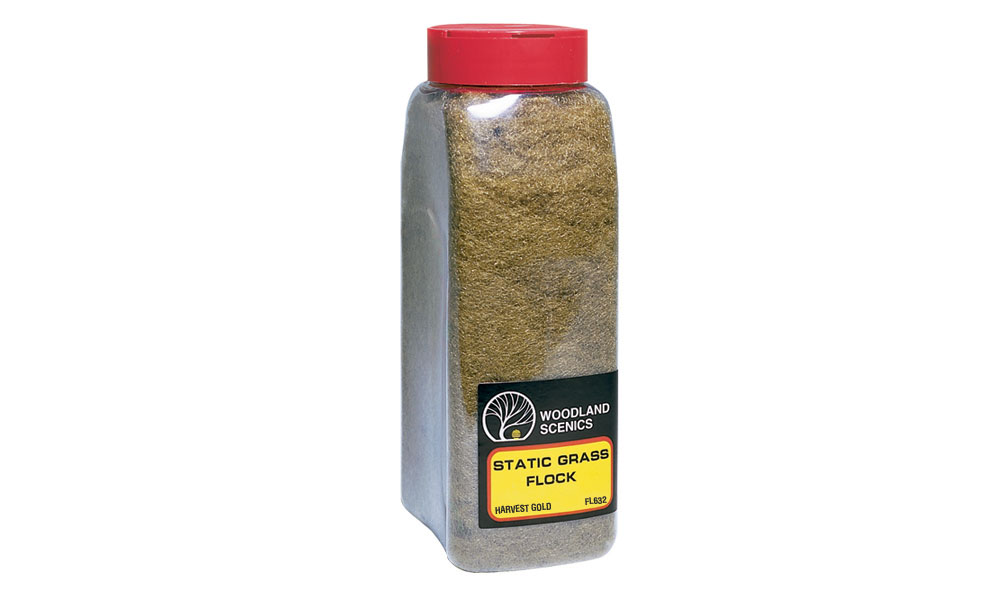 Static Grass Flock Harvest Gold