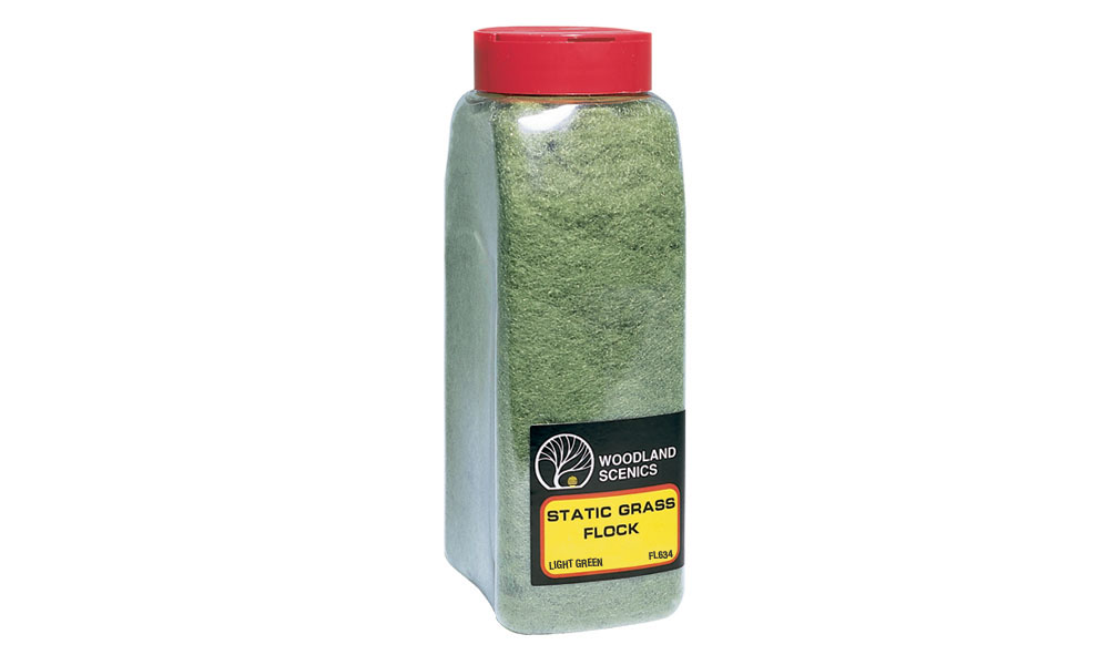 Static Grass Flock Light Green