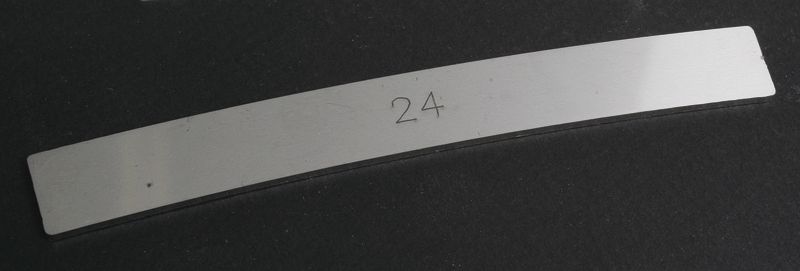 HO 24" Radius Track Alignment Gauge