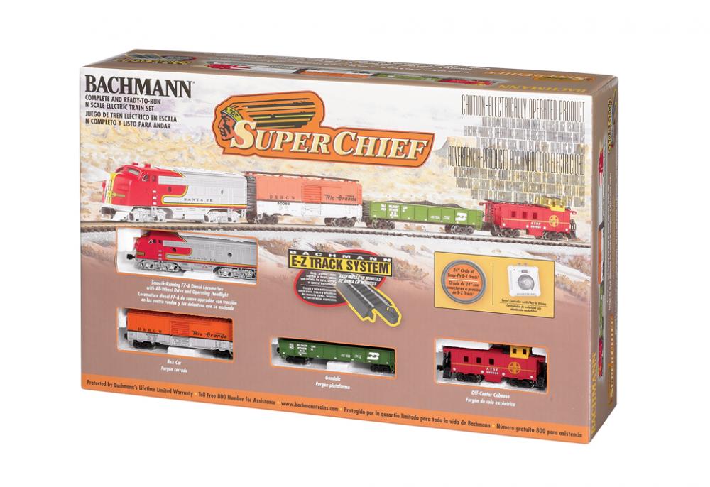Santa Fe Super Chief train set