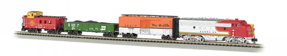 Santa Fe Super Chief train set