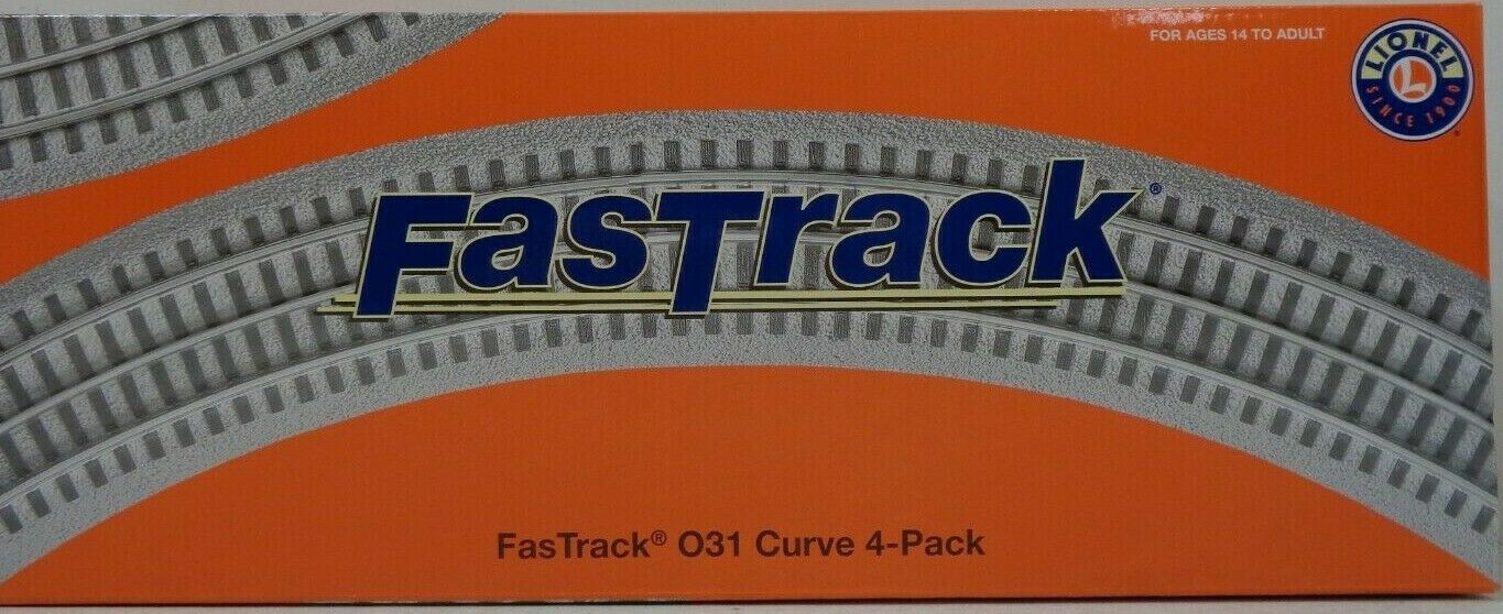 FasTrack O31 curved track 4-pack
