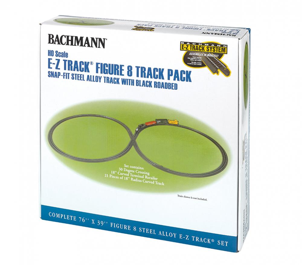 E-Z Track Steel Alloy Figure 8 Track Pack