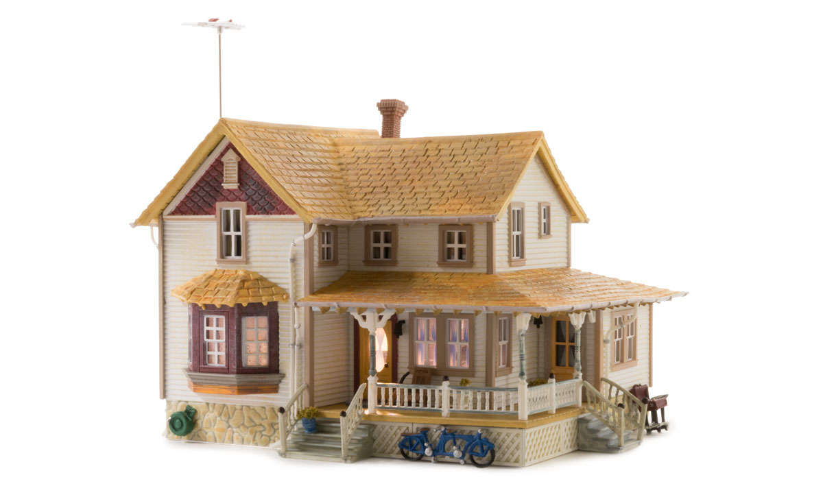Corner Porch House