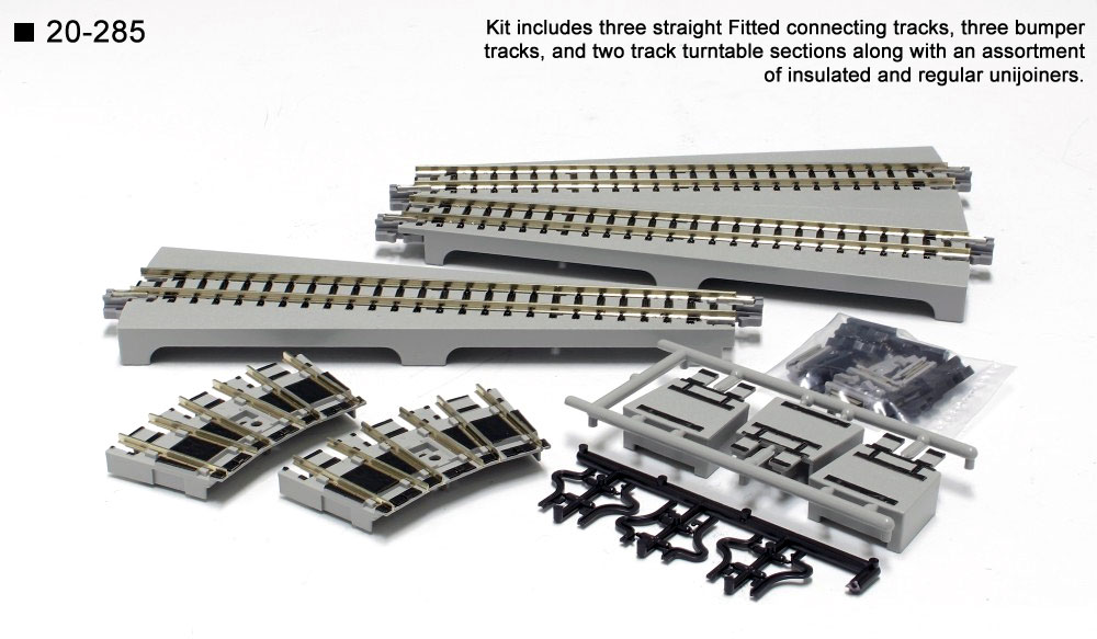 Turntable Extension Track Set (Straight)