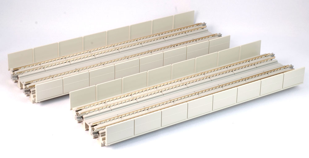 Double Track Straight Viaduct 2-pack