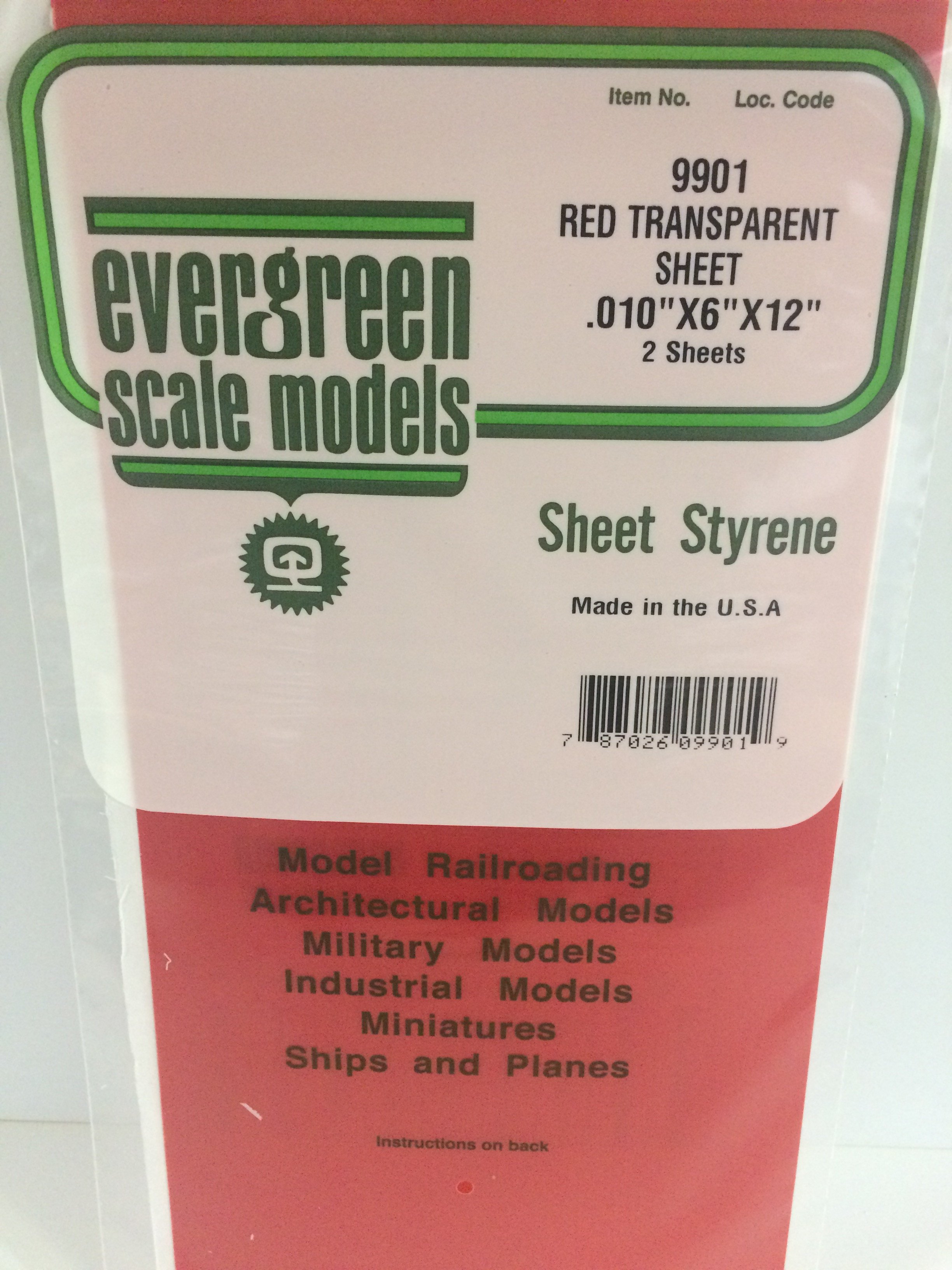 Red Transparent Sheet