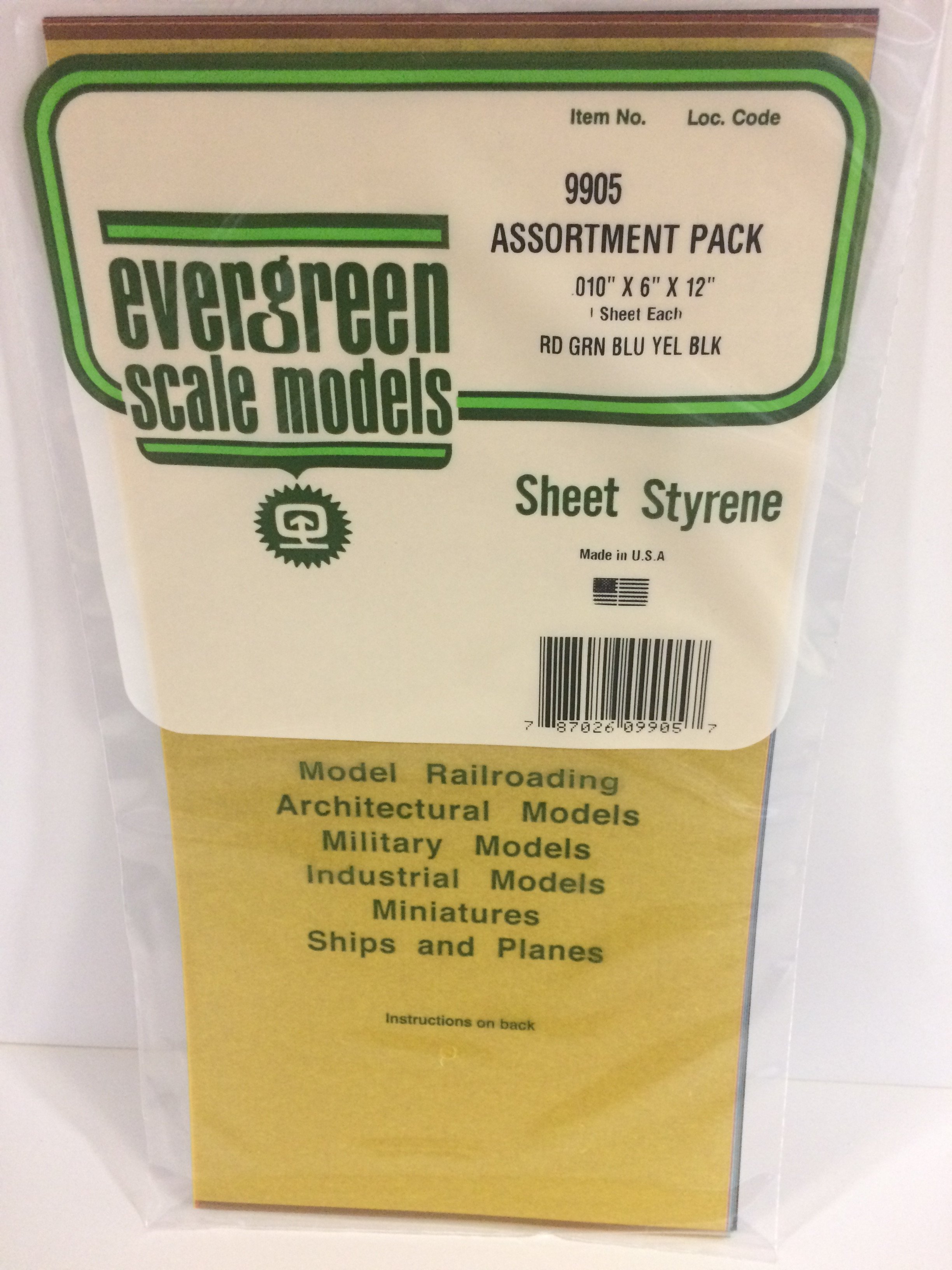 Transparent Sheet Assortment Pack