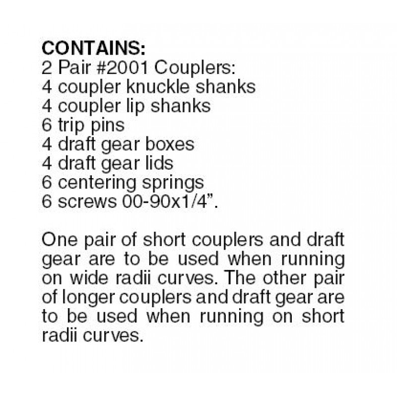 Underslung Body Mount Coupler Conversion Kit (2 pair)
