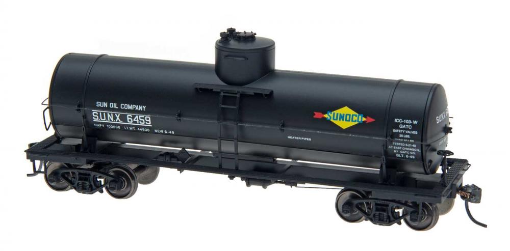 Sunoco-Horizontal Arrow 10,000 Gallon Tank Car #6459