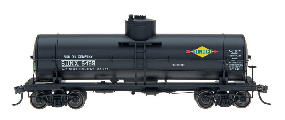 Sunoco-Horizontal Arrow 10,000 Gallon Tank Car #6484