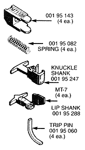 MT-7 Short 'T' Shank Couplers with Adaptors