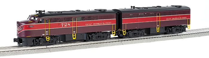 Gulf Mobile & Ohio Alco FA-1 #728 & FB-1 #B4