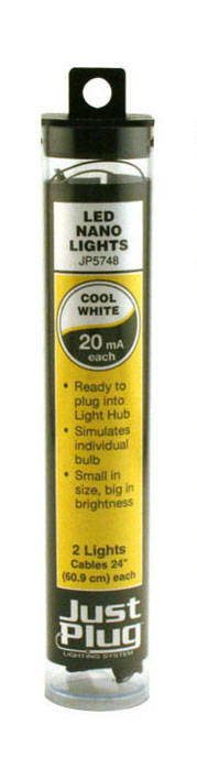 Just Plug™ Cool White LED Nano Lights