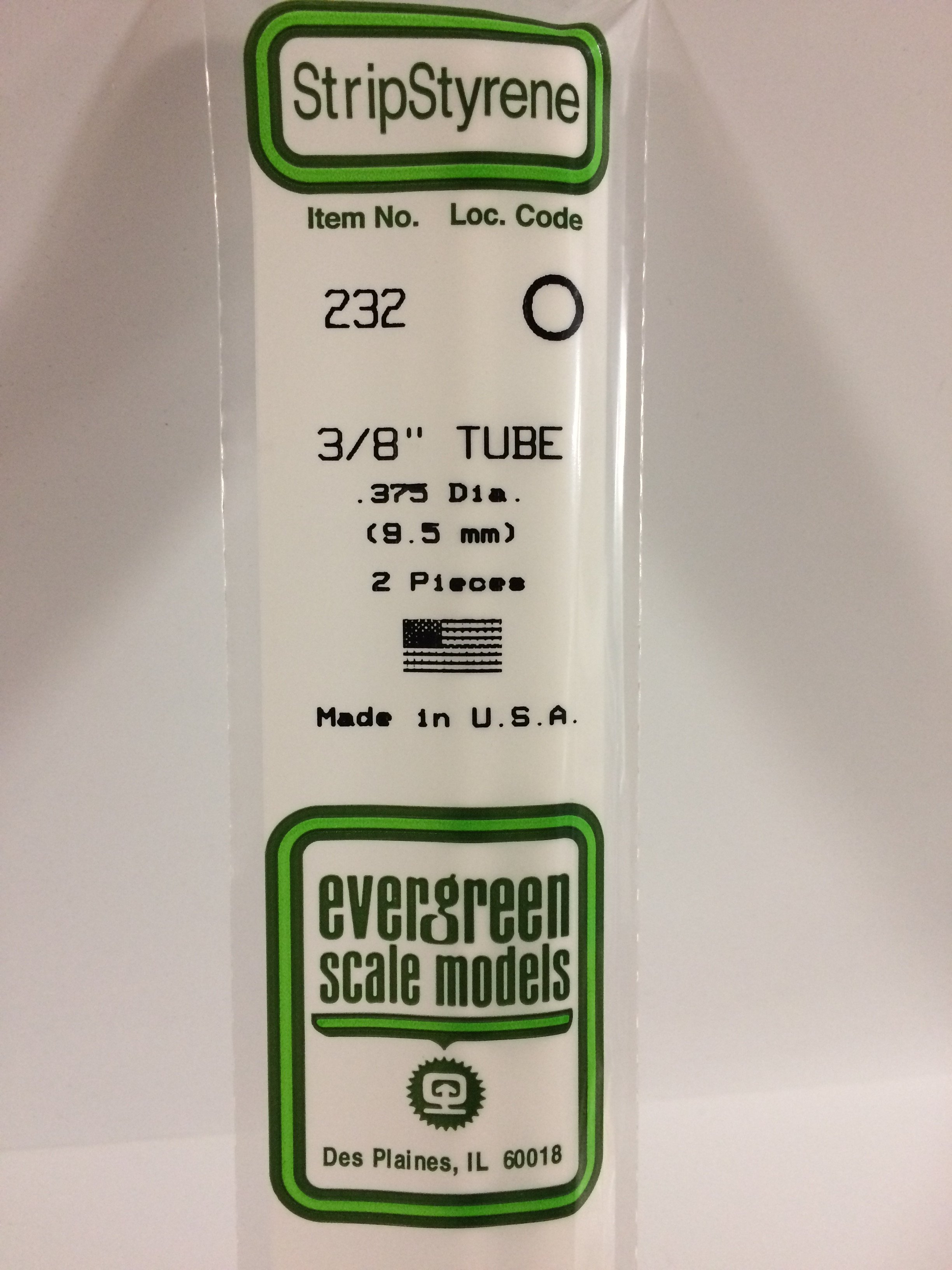 Round Tubing 3/8" 2-Tubes