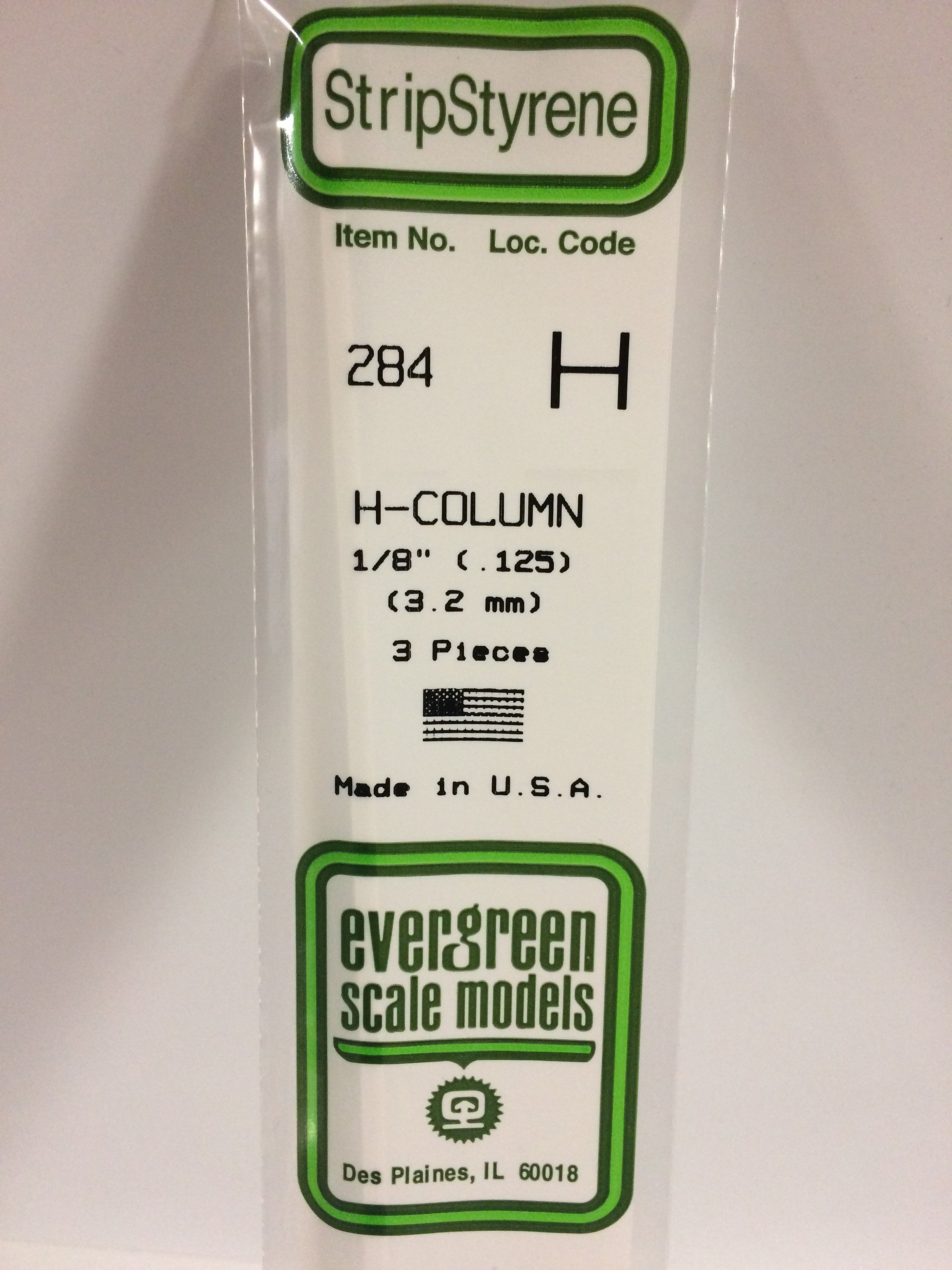 H-Column 1/8" 3-Columns