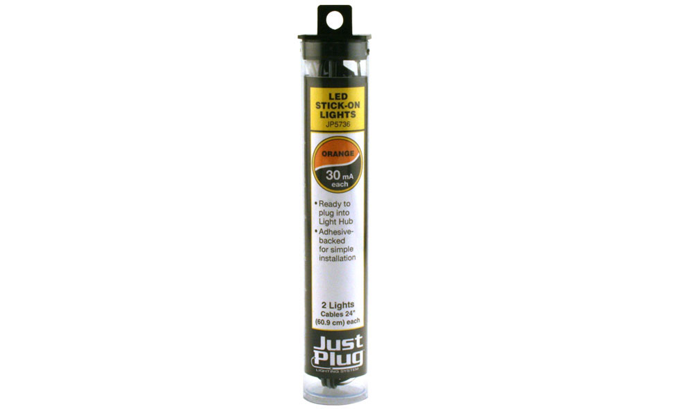 Just Plug™ Warm White LED Stick-On Lights