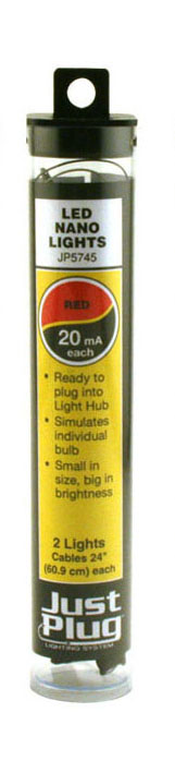 Just Plug™ Red LED Nano Lights