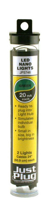 Just Plug™ Green LED Nano Lights