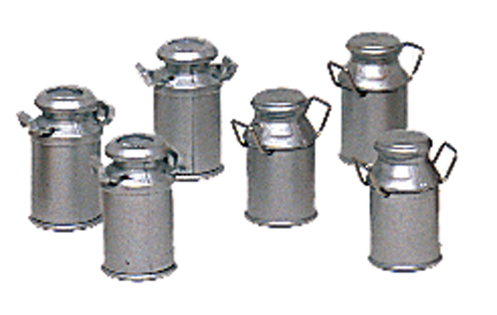 Six Milk Cans (two styles)