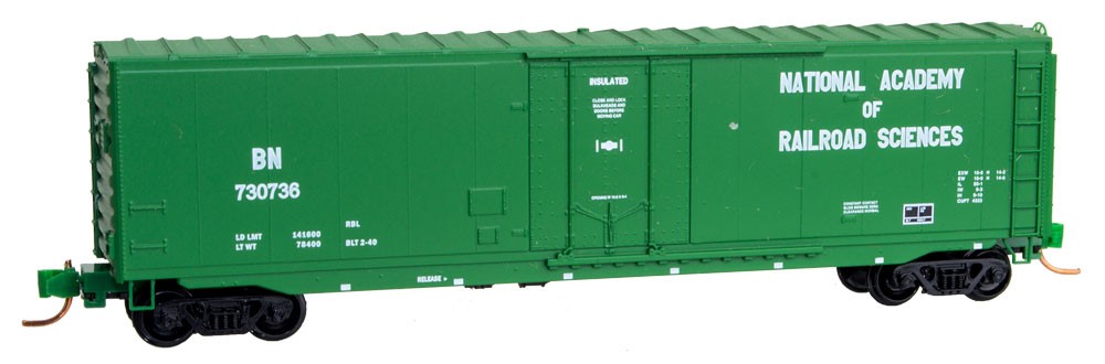 Burlington Northern 50' Plug Door Box Car #730736
