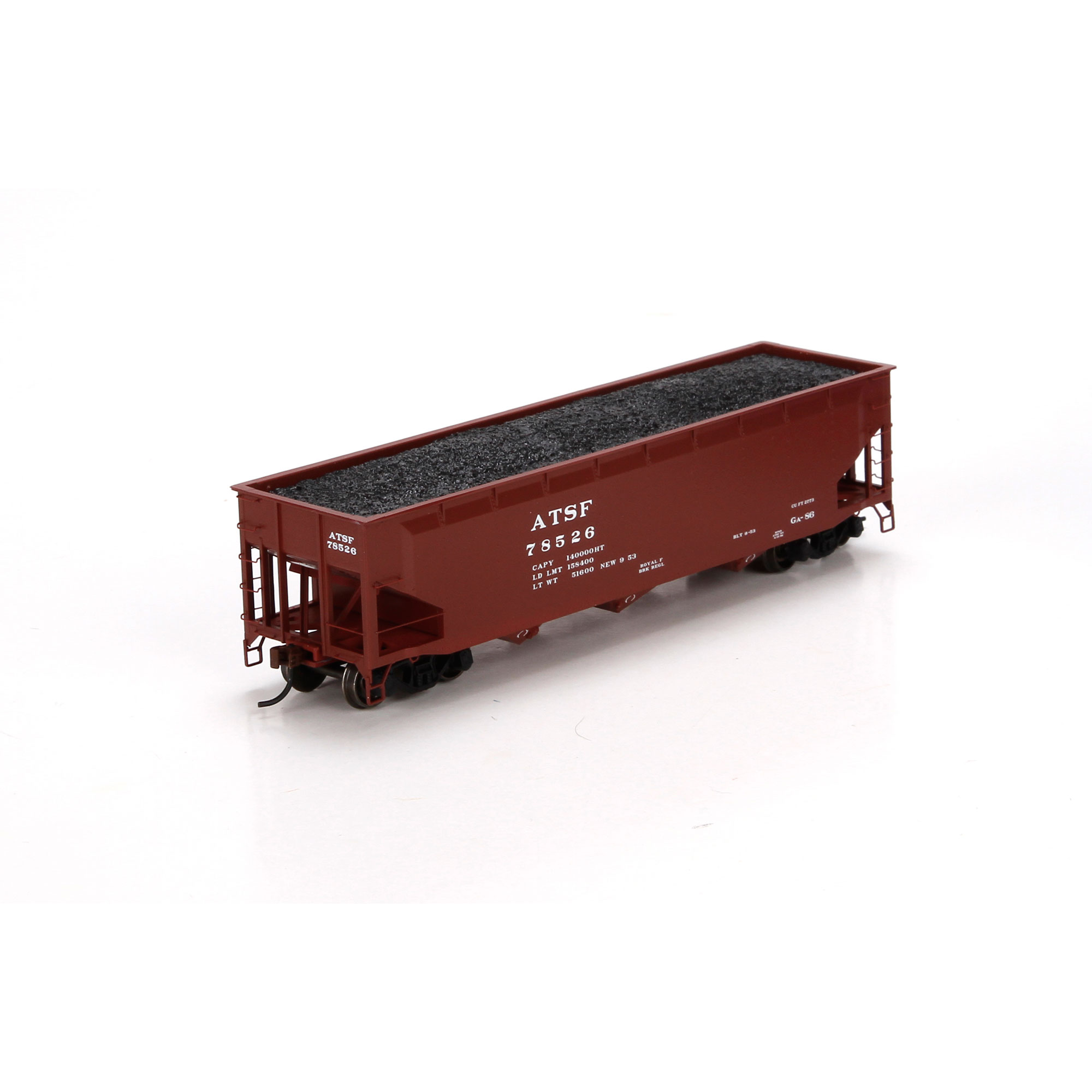 Santa Fe 40' 3-bay offset hopper #78526