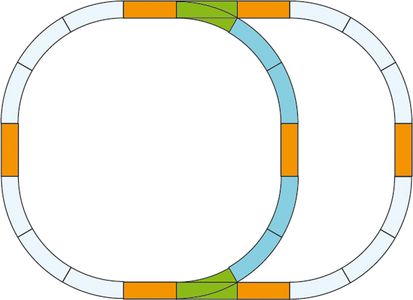 G Gauge Double Oval Track Set