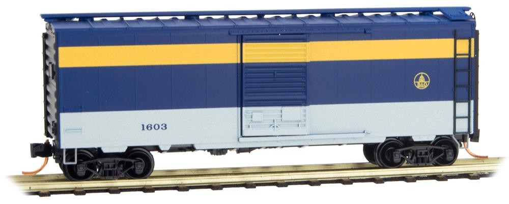 Baltimore & Ohio 40' Single Door Box Car #1603