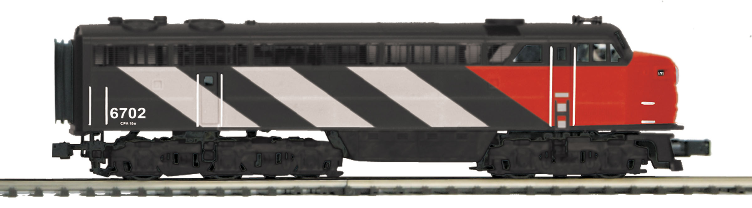 Canadian National FM C-Liner A unit #6702 with ProtoSound 3.0
