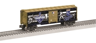 2015 MLB World Series Champion boxcar