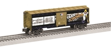 2015 MLB World Series Champion boxcar