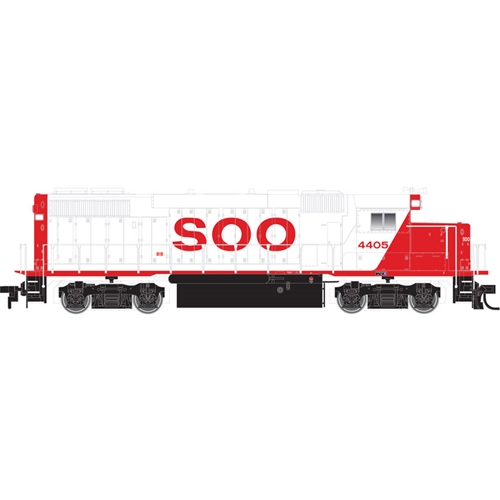 Soo Line GP38-2 #4405 with DCC & sound